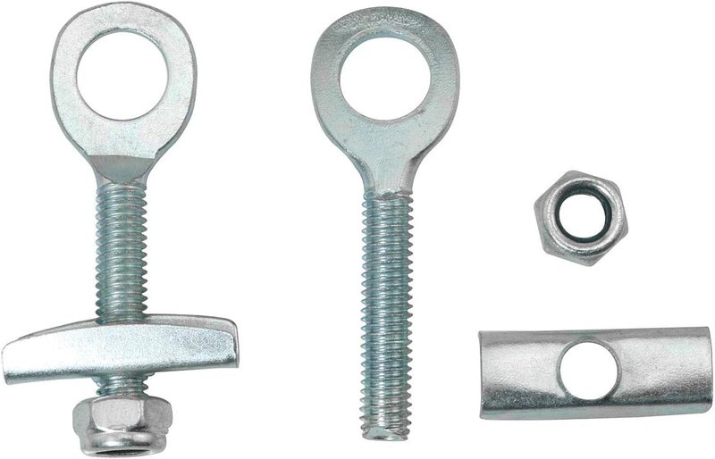 TAODAN 2PCS Bicycle Chain Adjuster Adjustable Chain Buckle Bicycle Wheel Fixing Button Zipper Chain Tensioner Chain Adjuster Suitable for Dead Fly Bicycles Folding Bicycles and Mountain Bikes - Image 2